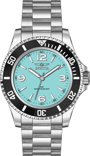 40mm Steel Light Blue Dial Quartz F544567