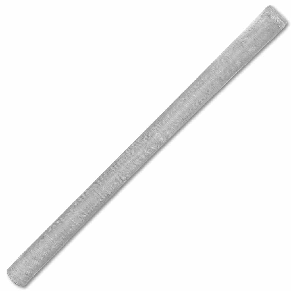 Aluminum Mesh Roll 39.4 x 196.9 Inches Silver Z87734