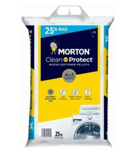 Water Softener Salt Pellets 25 LB Bag U254528