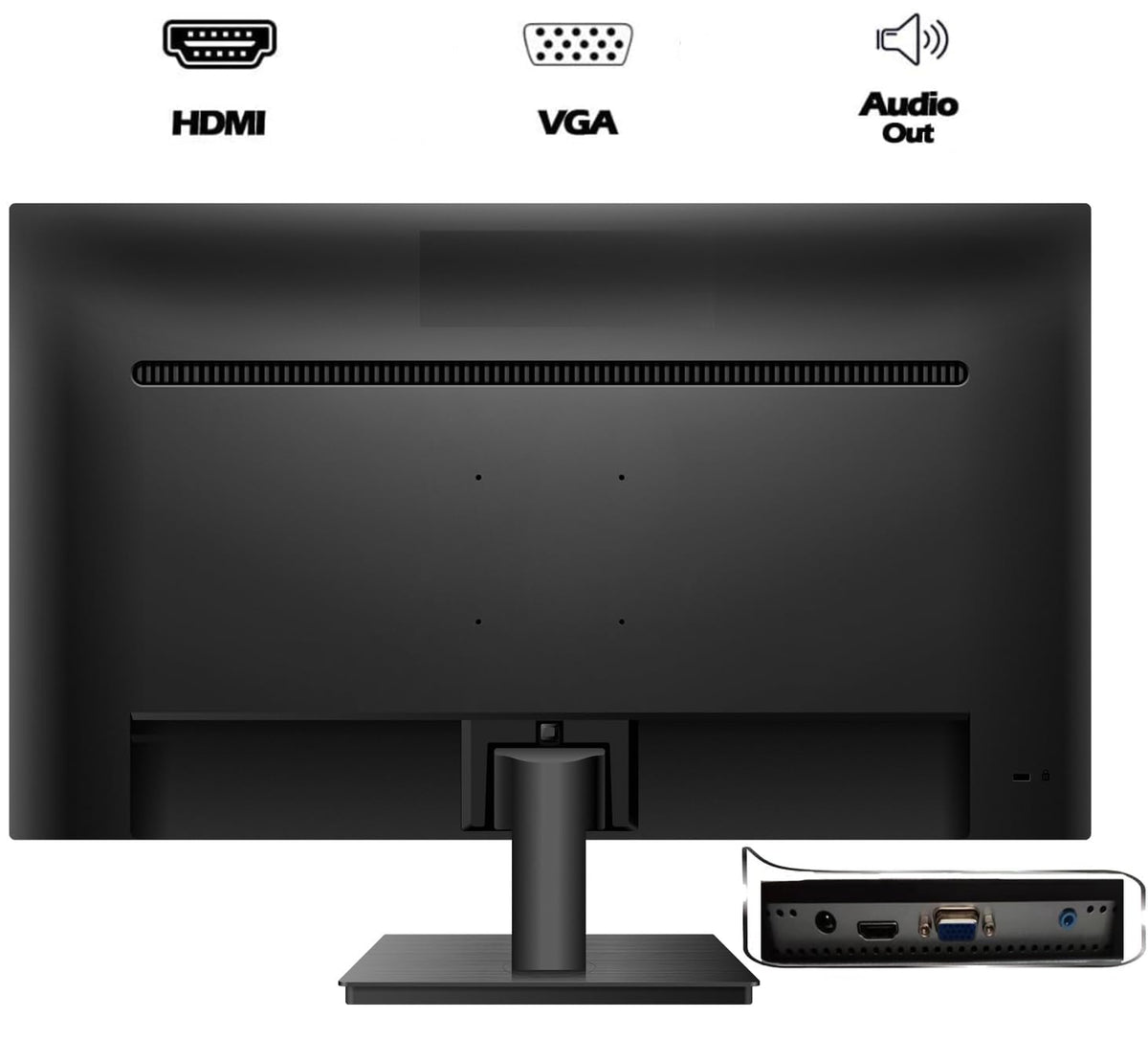 32 Inch FHD 1080P LED Security Monitor H267