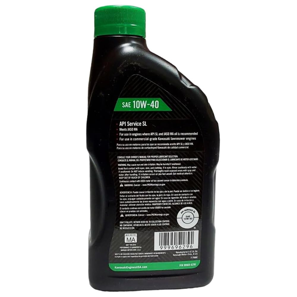 6 Pack SAE 10W-40 4-Cycle Engine Oil E758003