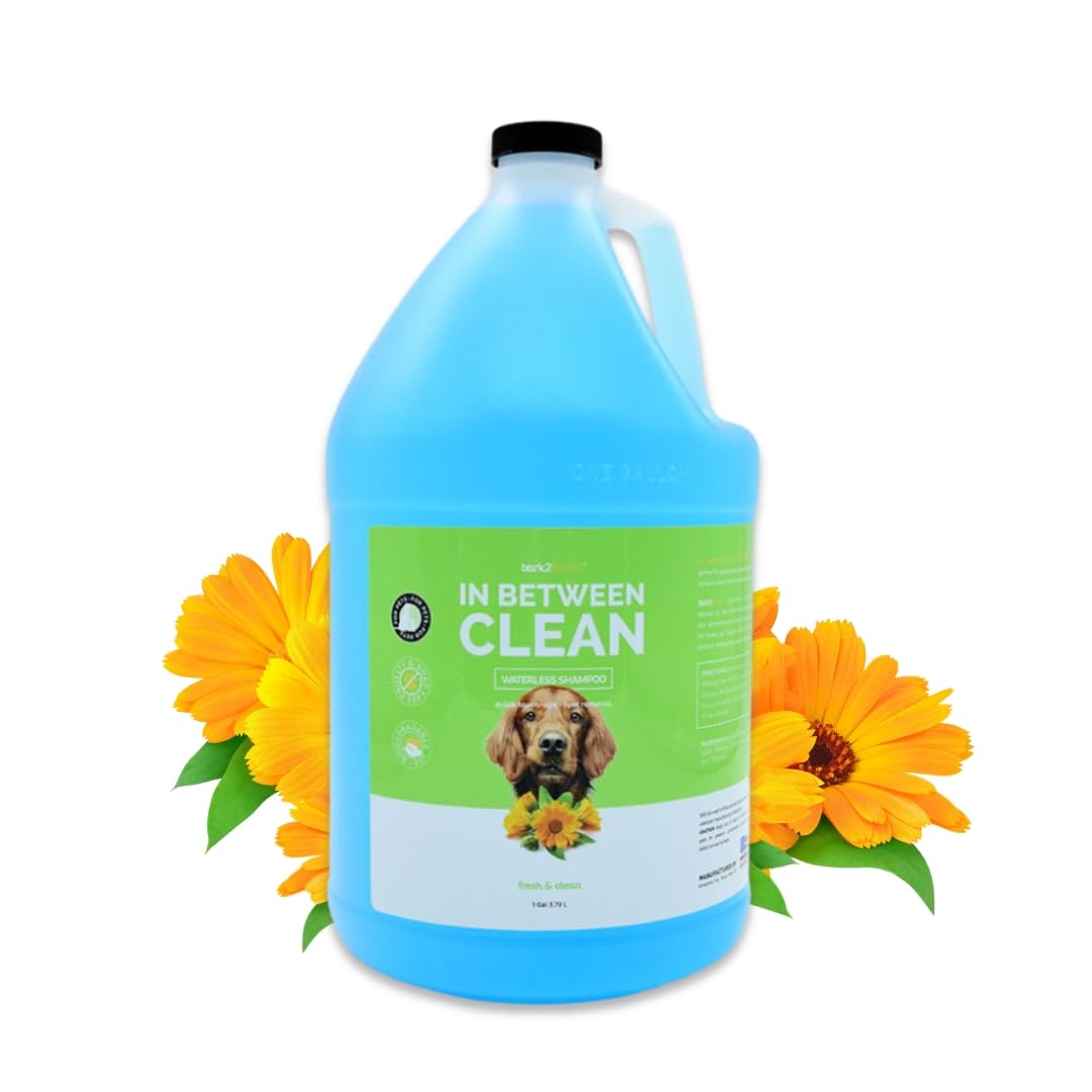 Waterless Dry Dog Shampoo, No Rinse, 1 Gallon L6513