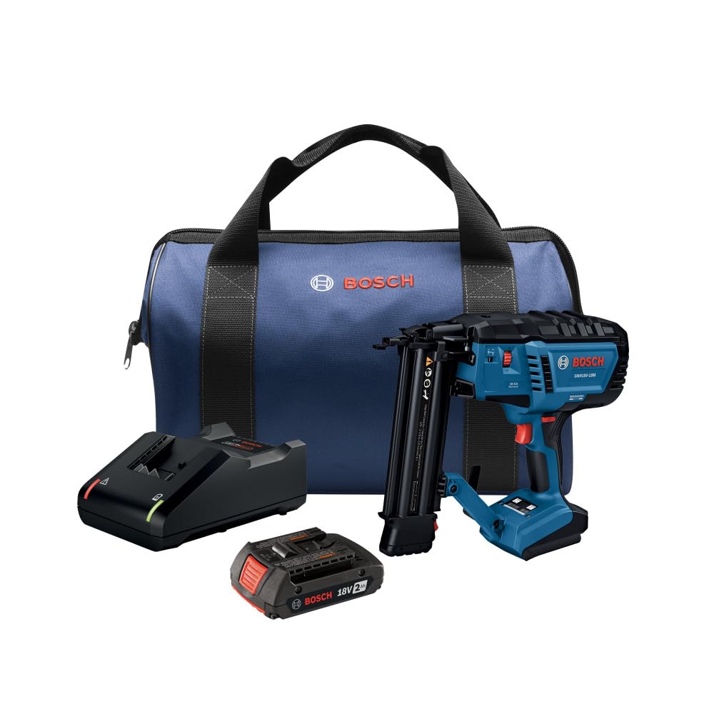 18V Brushless 18-Gauge Brad Nailer Kit with Battery and Charger G64257