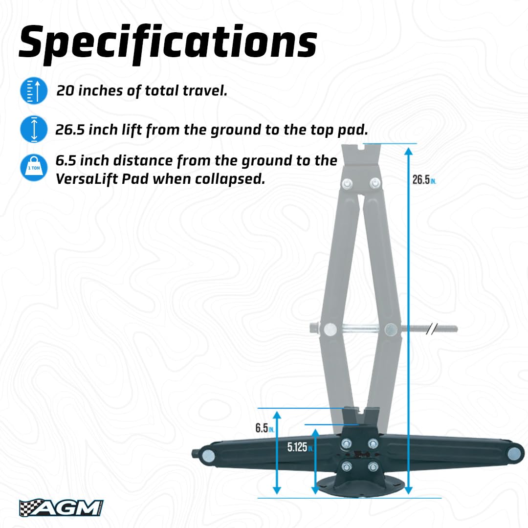 Scissor Jack 2,000 lb H971900
