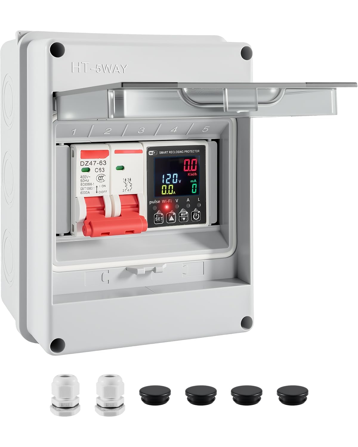 63A Power Consumption Monitoring Circuit Breaker E238