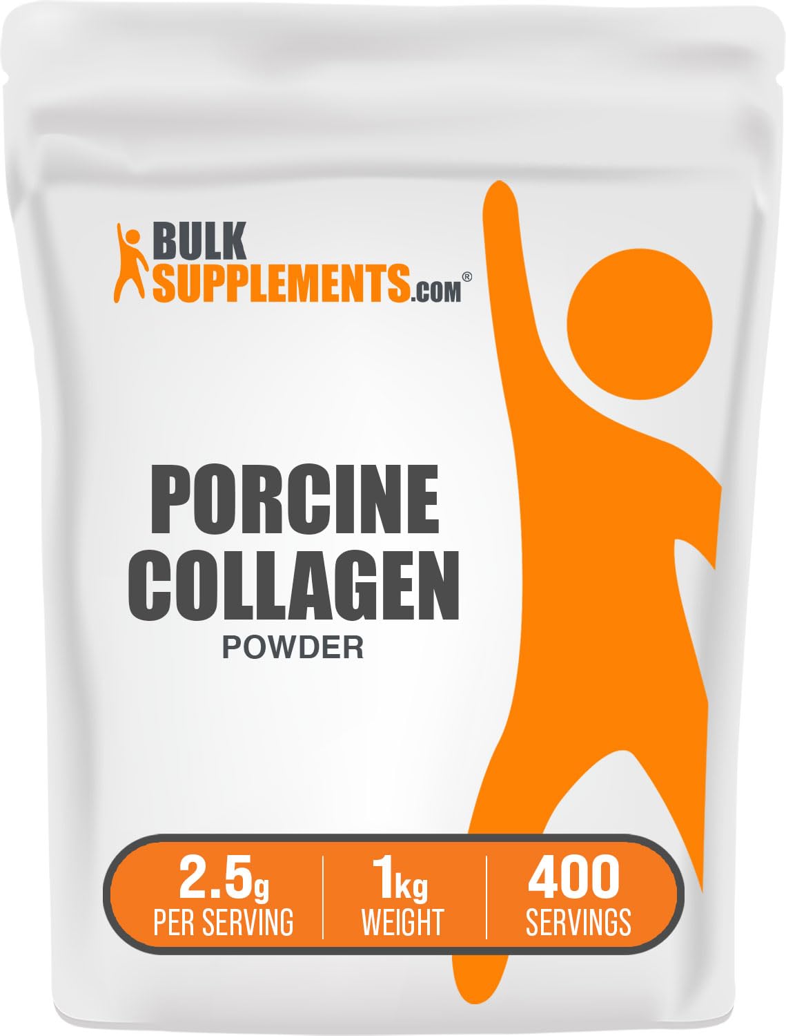 Hydrolyzed Porcine Collagen Powder Unflavored Gluten Free 1kg X554929
