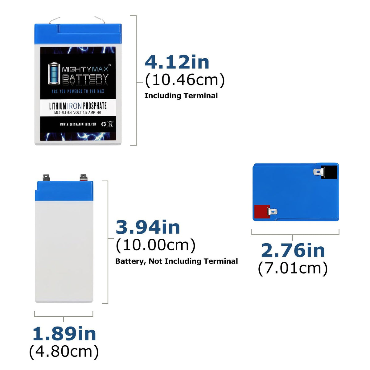 6V 4.5AH Lithium Replacement Battery G901