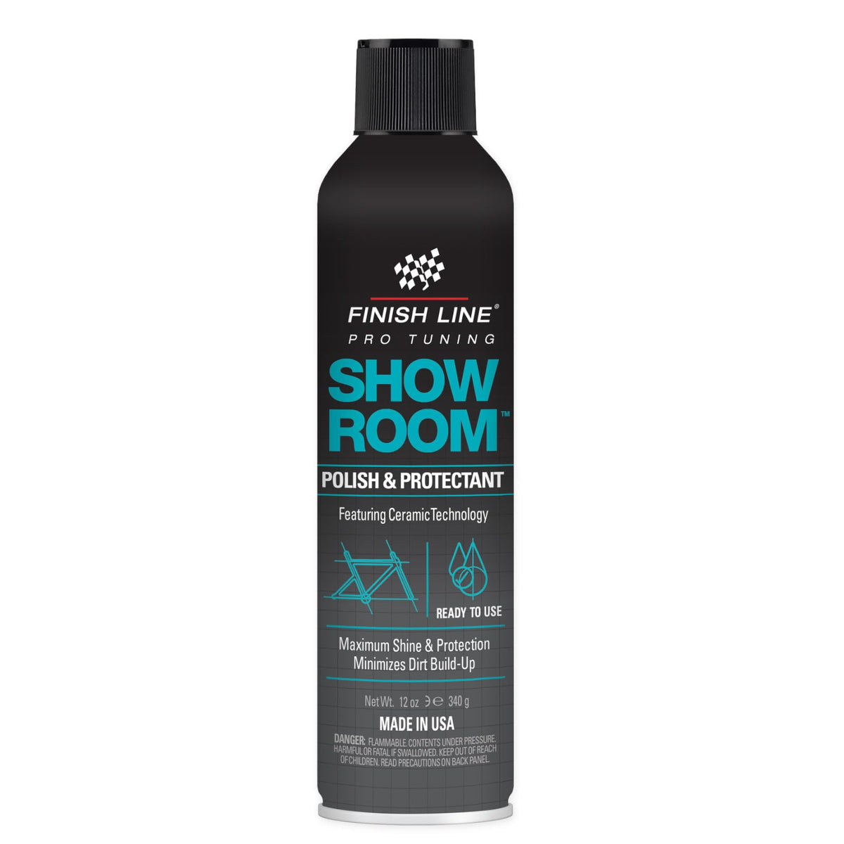 Polish And Protectant Aerosol, 12 fl oz V914199