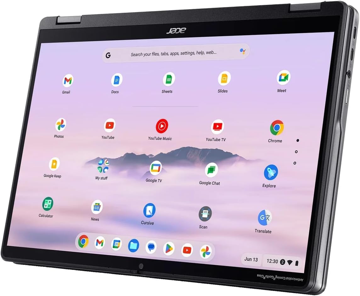 14" 2-in-1 Touchscreen Chromebook, Intel Core i5, 8GB RAM 512GB SSD, Gray Z79851