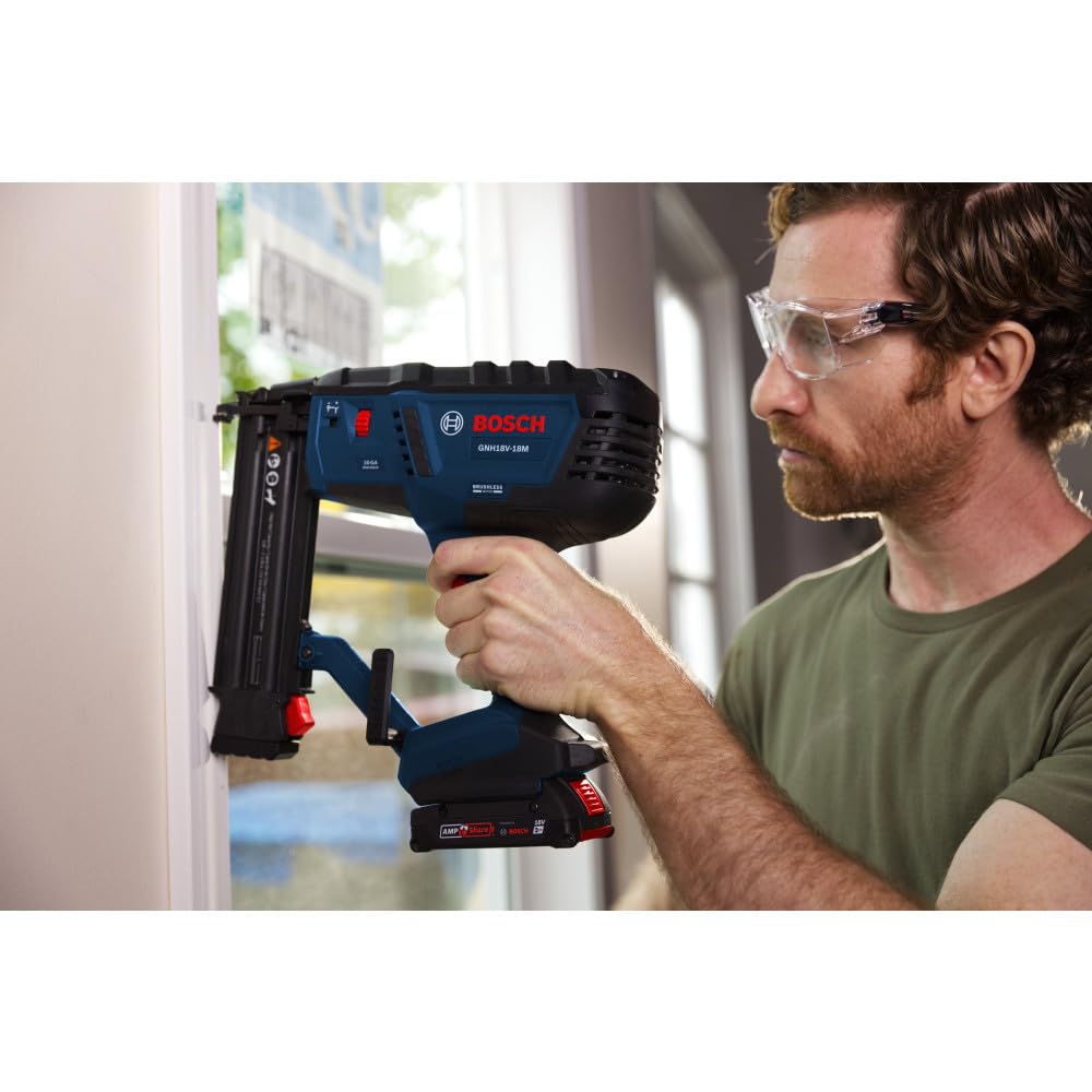 18V Brushless 18-Gauge Brad Nailer Kit with Battery and Charger G64257