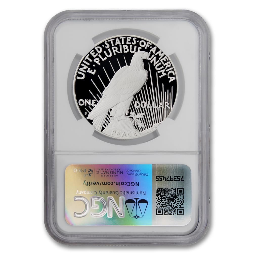 2024 American Silver Peace Dollar Coin PF-70 Ultra Cameo H912247