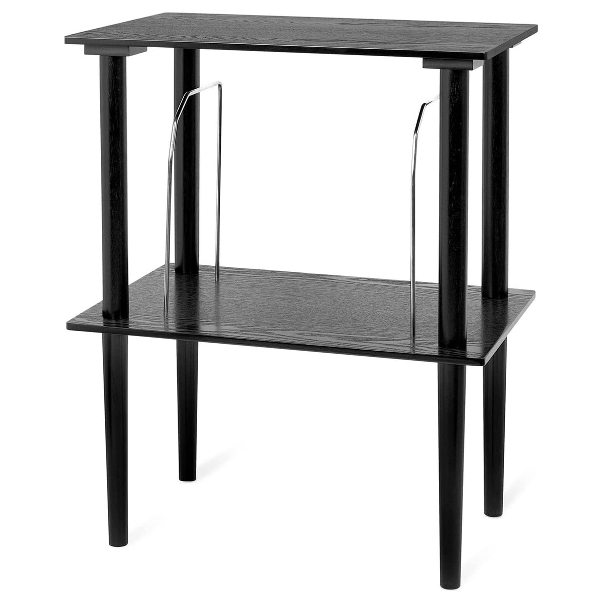 Black 6-in-1 Bluetooth Record Player with Stand N6836