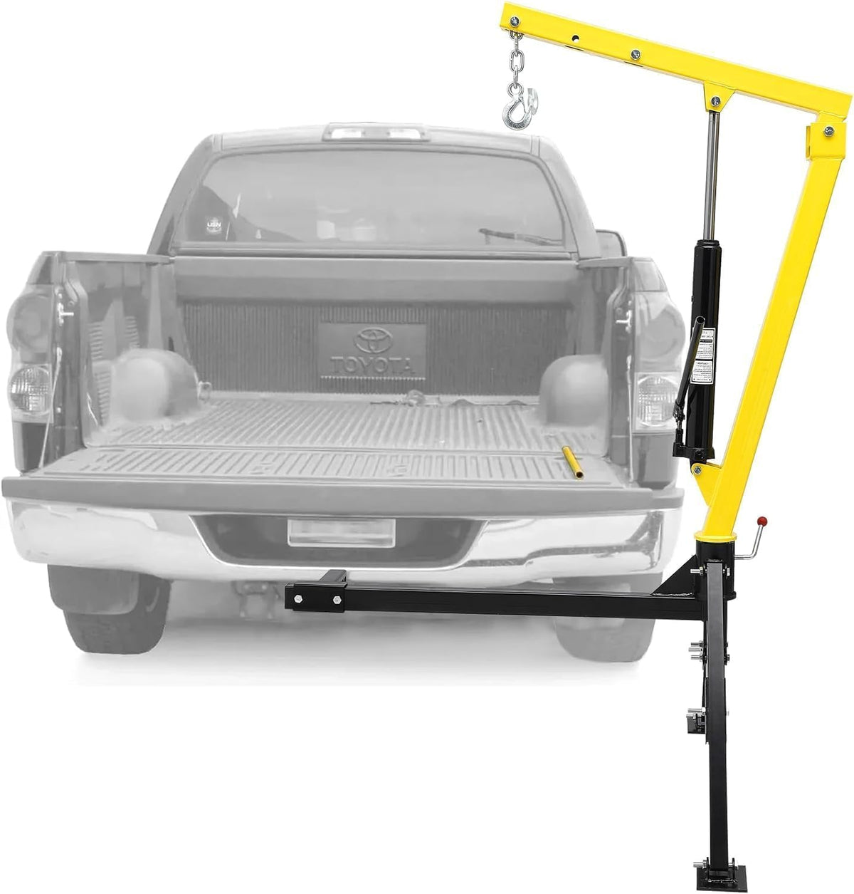 Hydraulic Pickup Crane, 1000 Lbs Lifting Capacity, 360° Swivel U24516