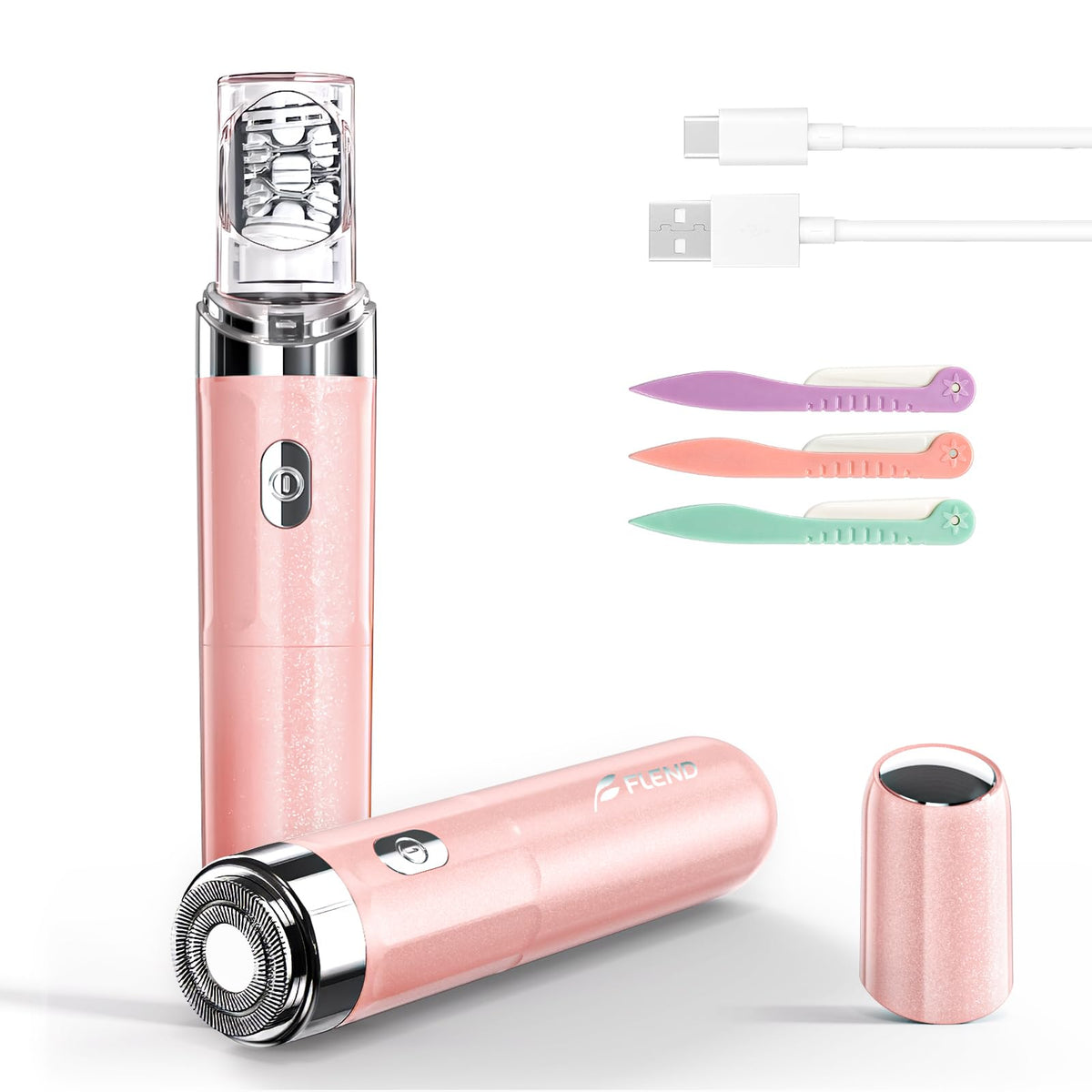 2 in 1 USB Rechargeable Epilator V8304