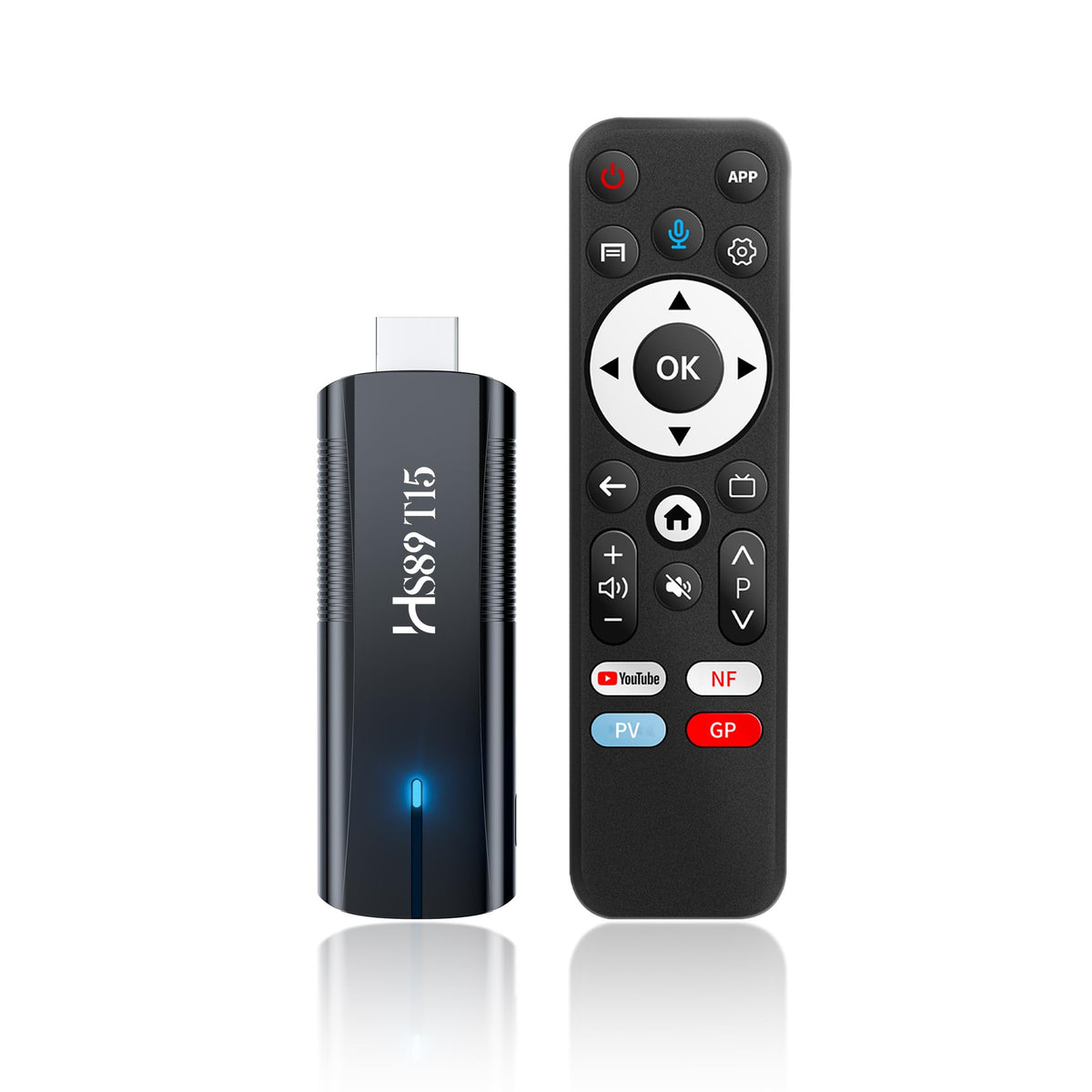 Android 14.0 TV Stick with Voice Remote H910