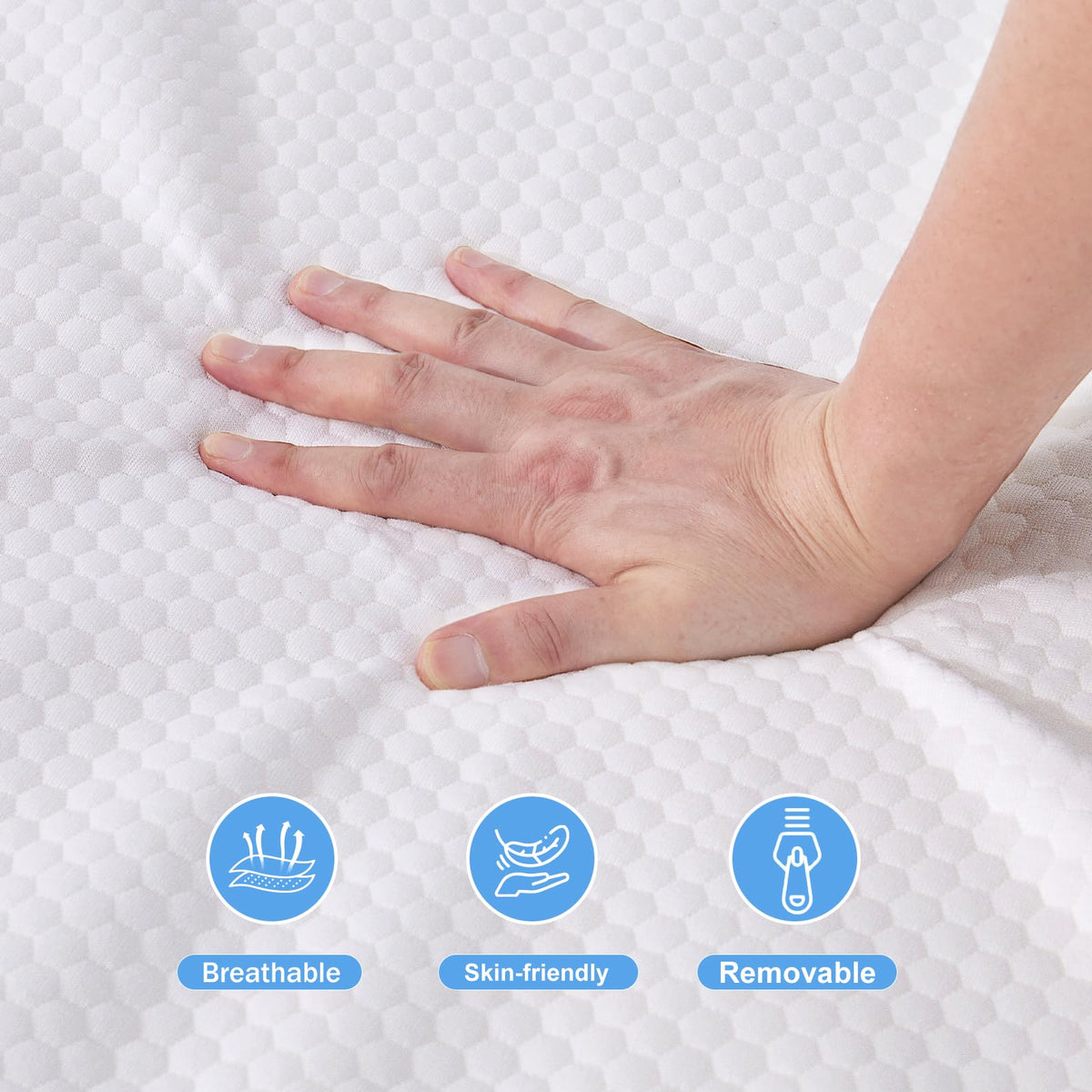 Dual Sided Breathable Crib Mattress, Standard Size 52x28x5 Inch S3795
