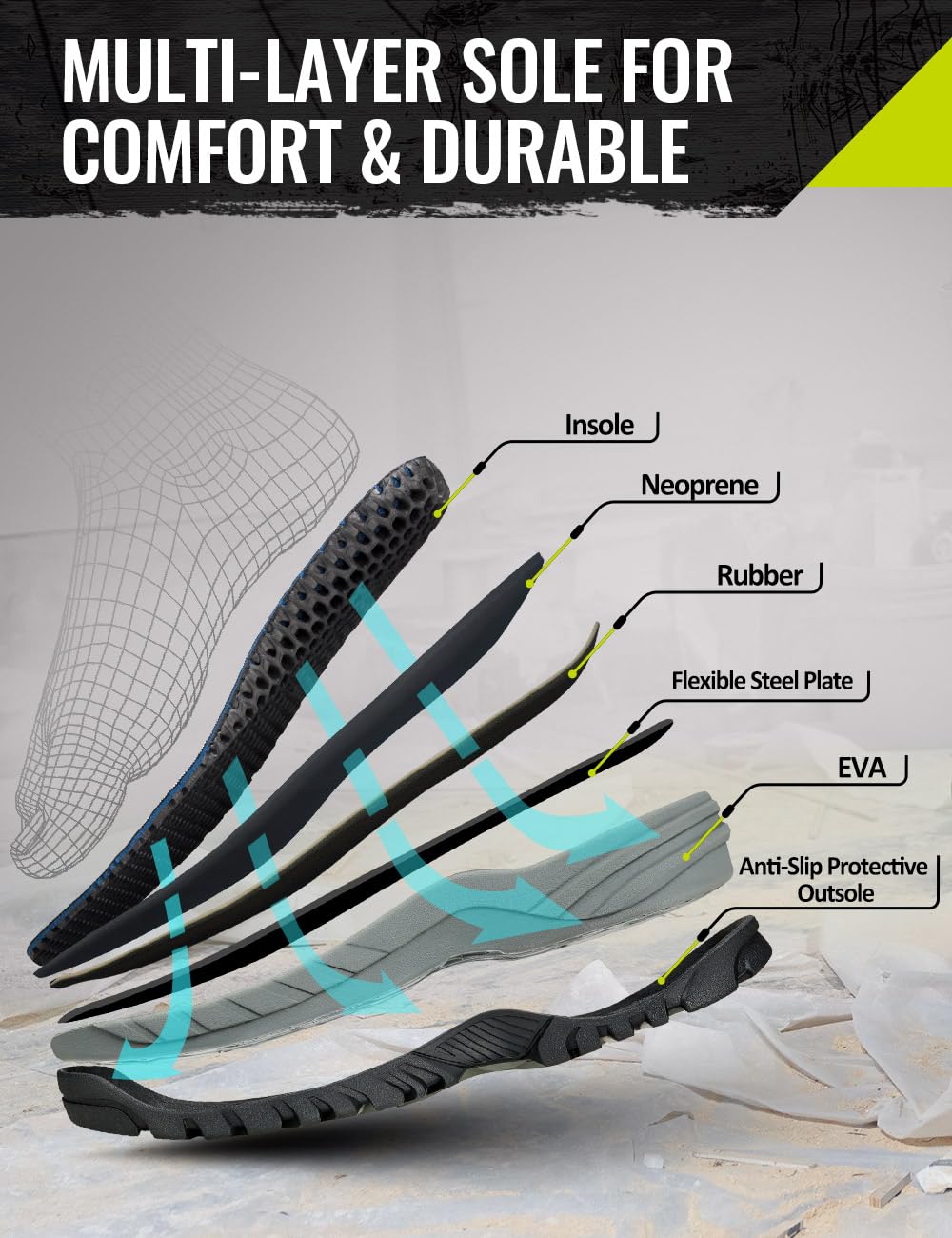 Work Boots F329