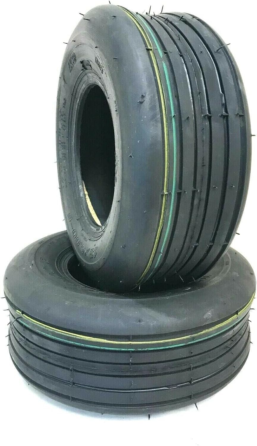 Lawn Mower Tractor Rib Tires, 15x6.00-6, Two-Pack P682