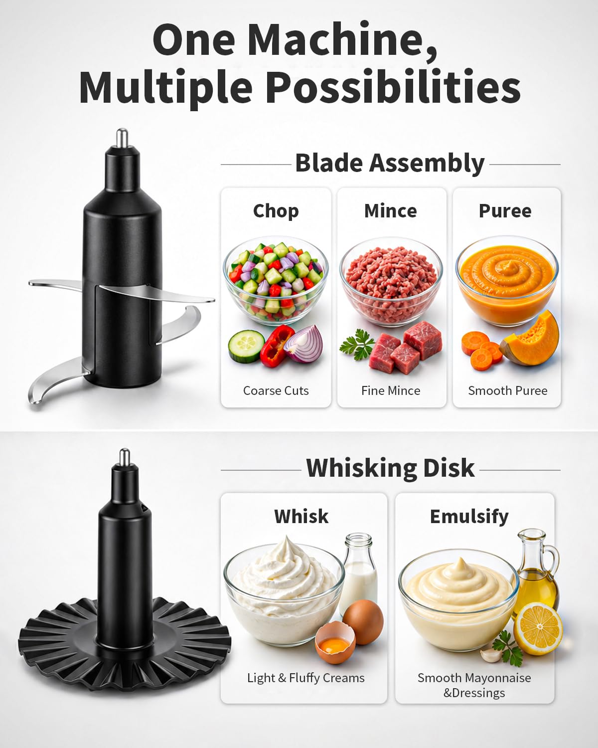Electric Food Processor 4 Cup Food Chopper B96269