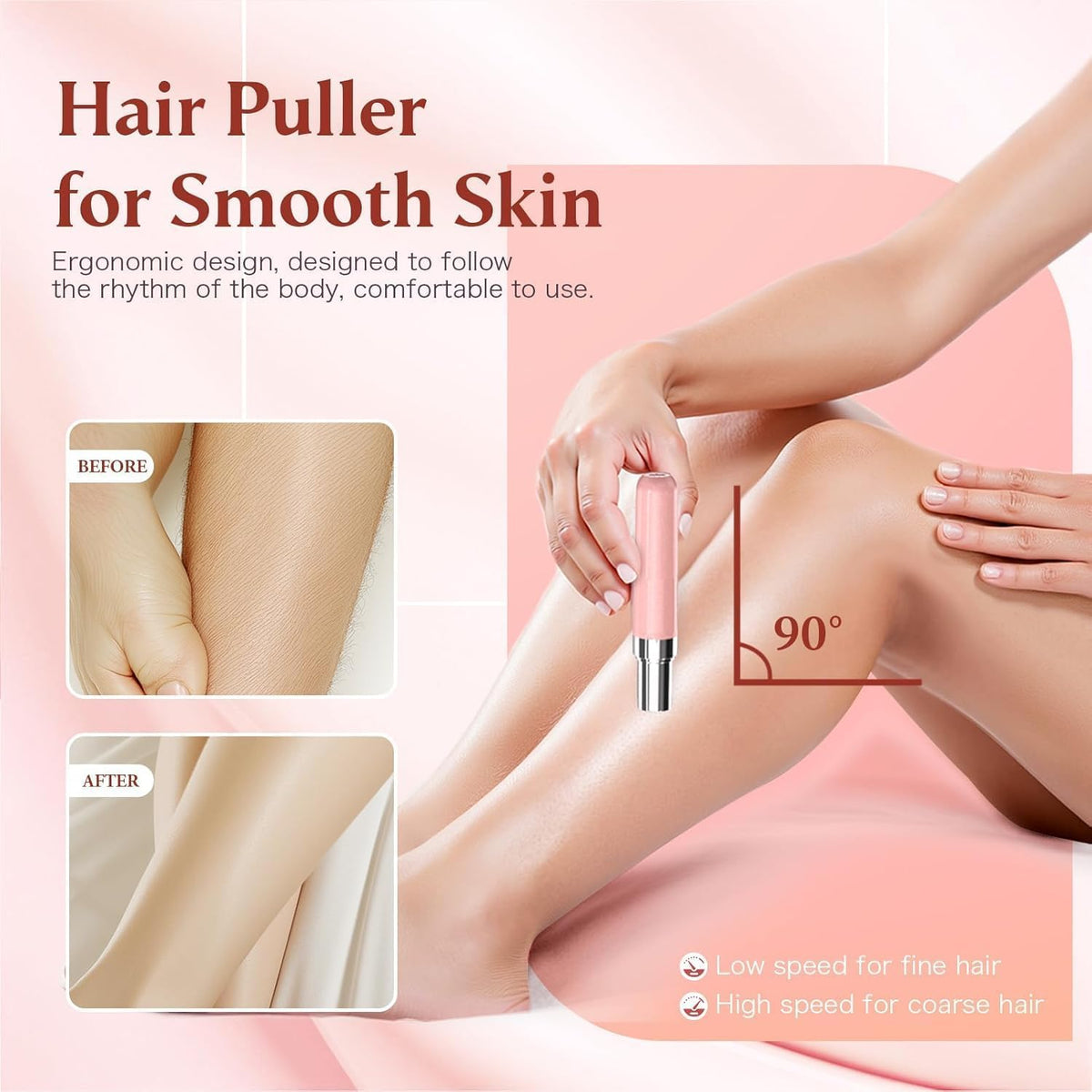 2 in 1 USB Rechargeable Epilator V8304