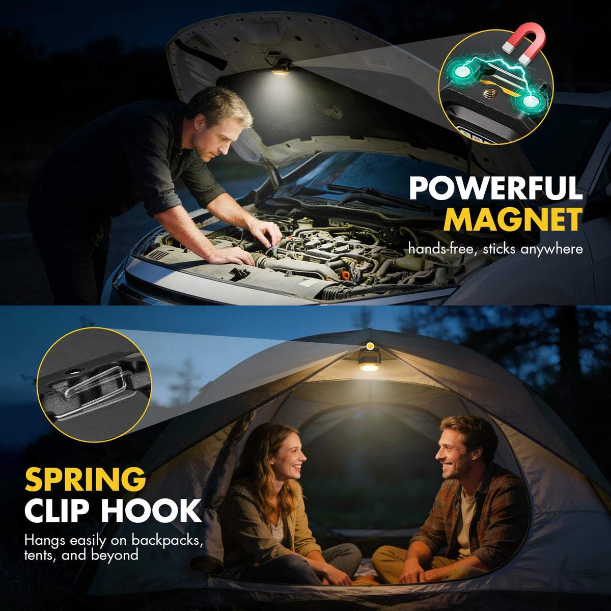 Rechargeable Magnetic Work Light Y3858