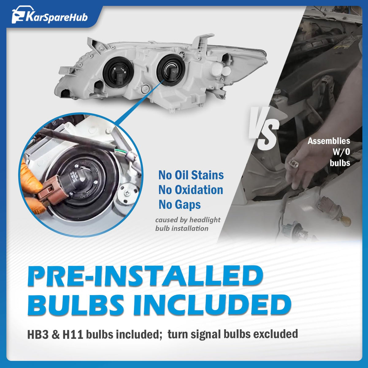 Halogen Headlights P86071