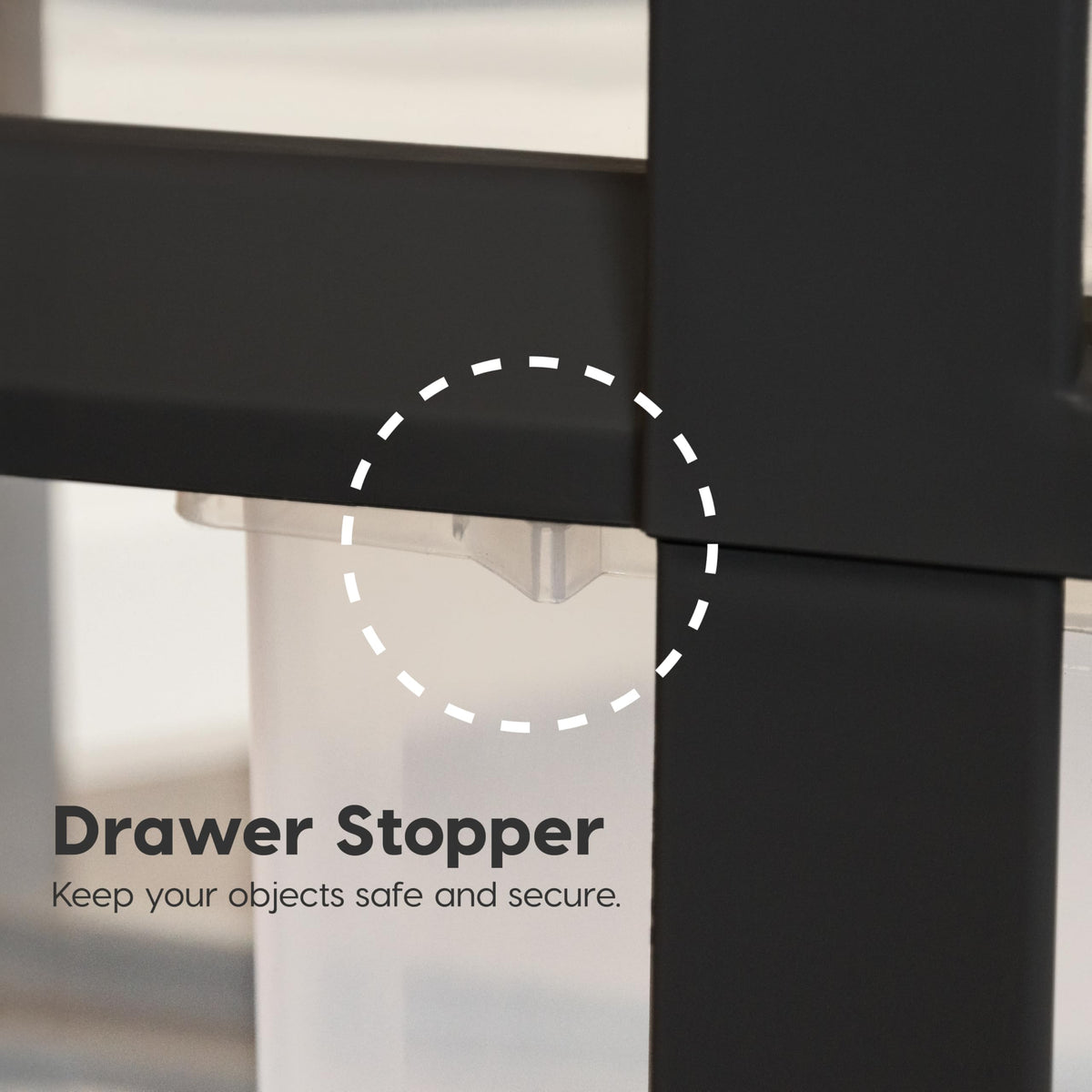3 Drawer Rolling Storage Cart X59474