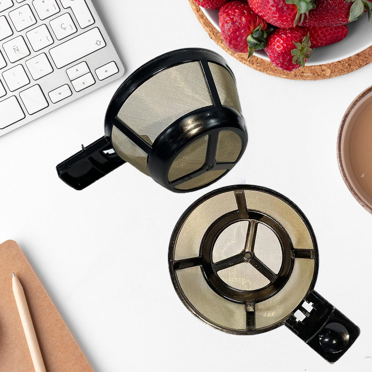 Reusable Coffee Basket Filter 2PCS J74297