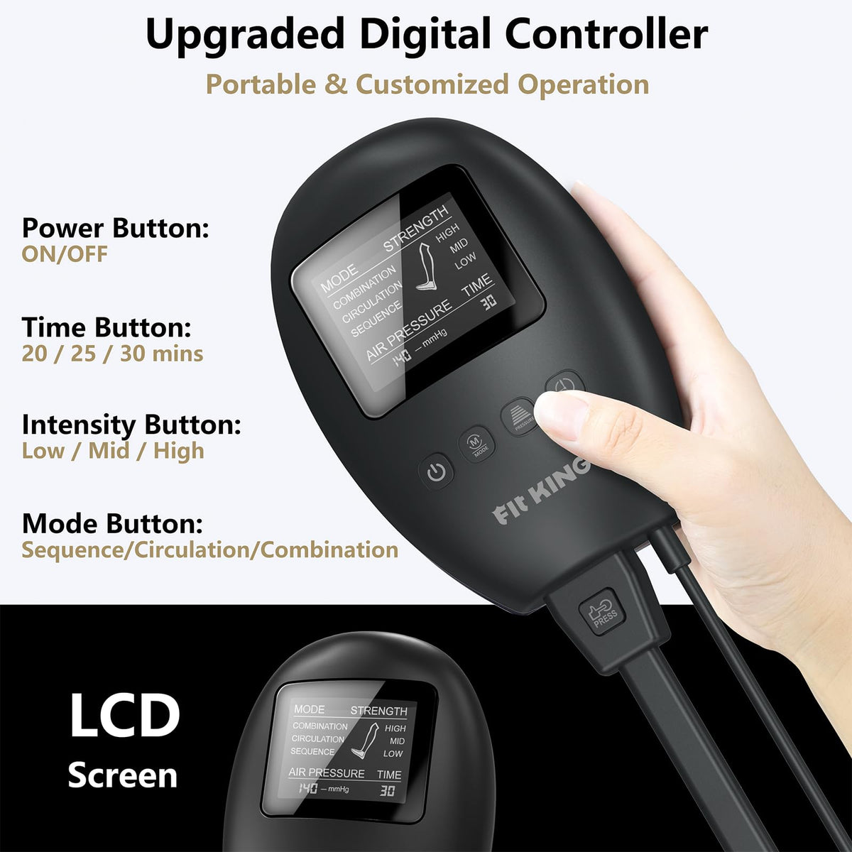 Air Compression Leg Massager X20709