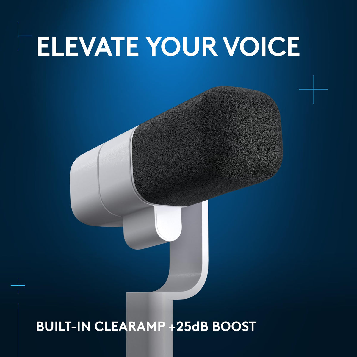 Off White Dynamic XLR Microphone C39467