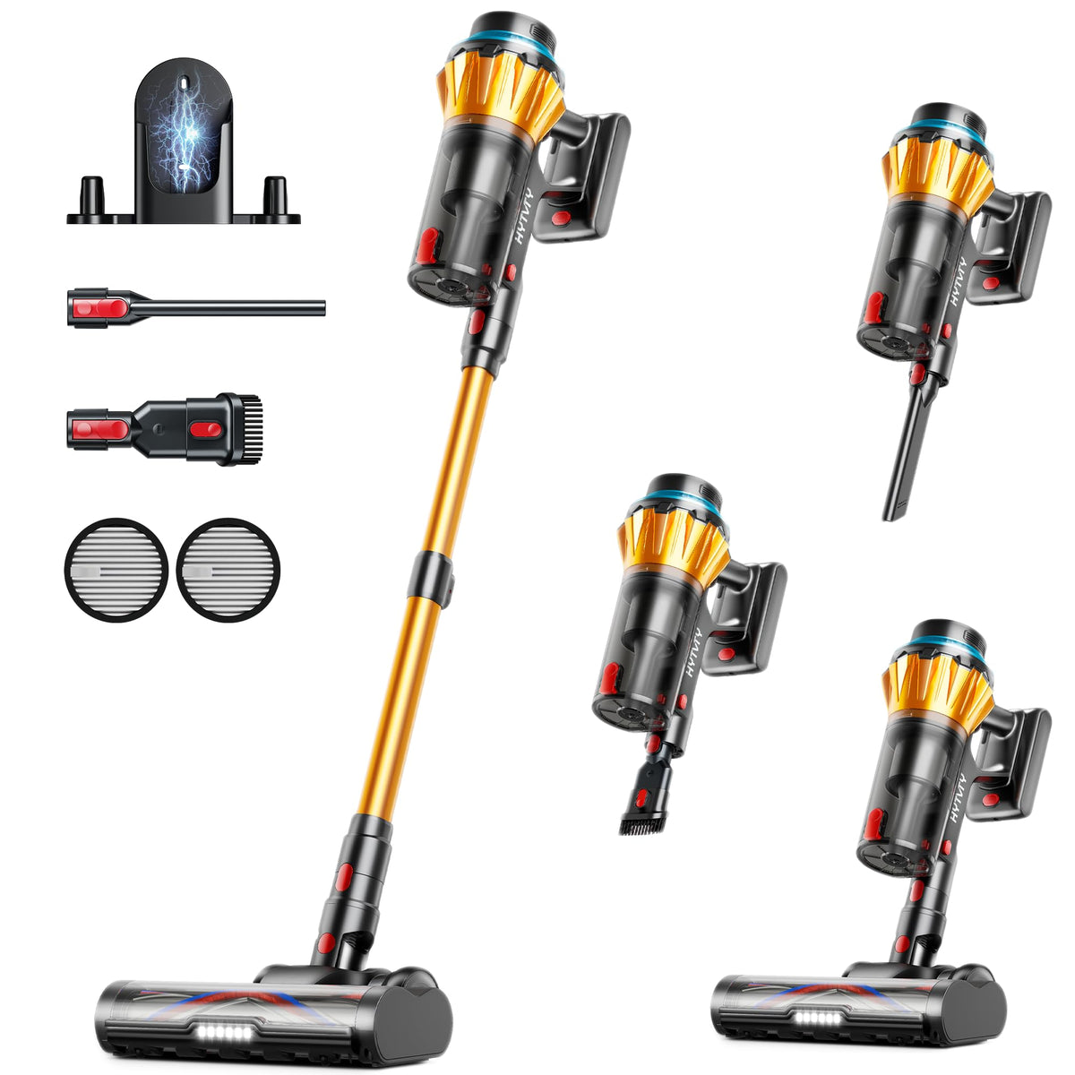 650W 60Kpa 70 Mins Cordless Stick Vacuum Cleaner Q830