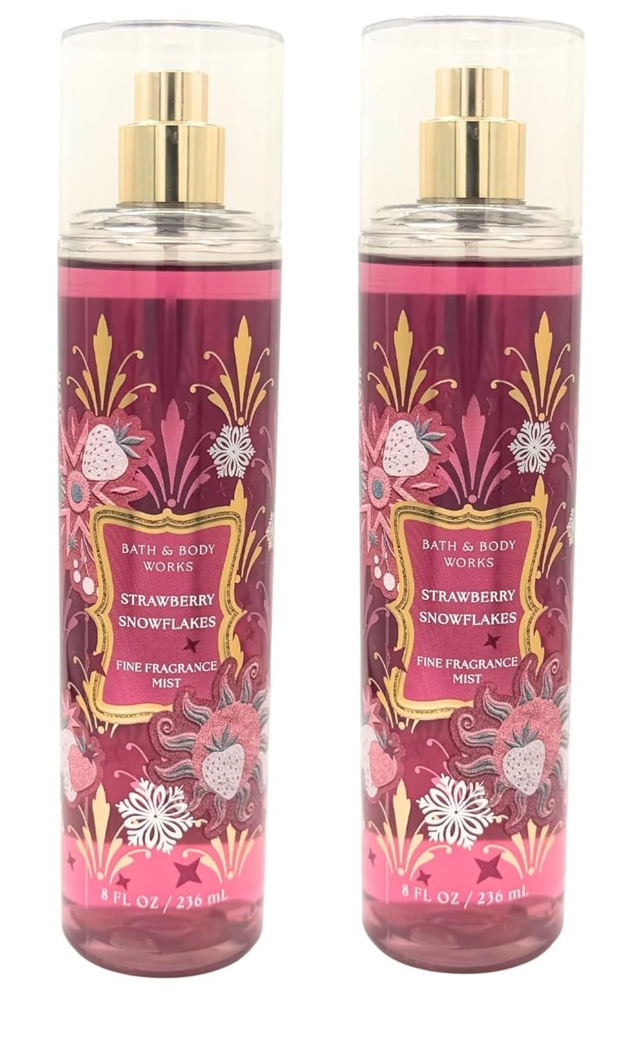 Strawberry Snowflakes Mist 8 oz Pack of 2 R77750