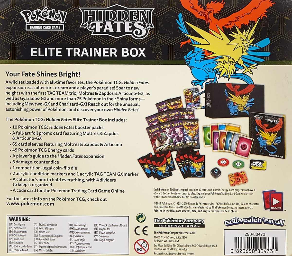 Pokemon TCG Elite Trainer Box M978