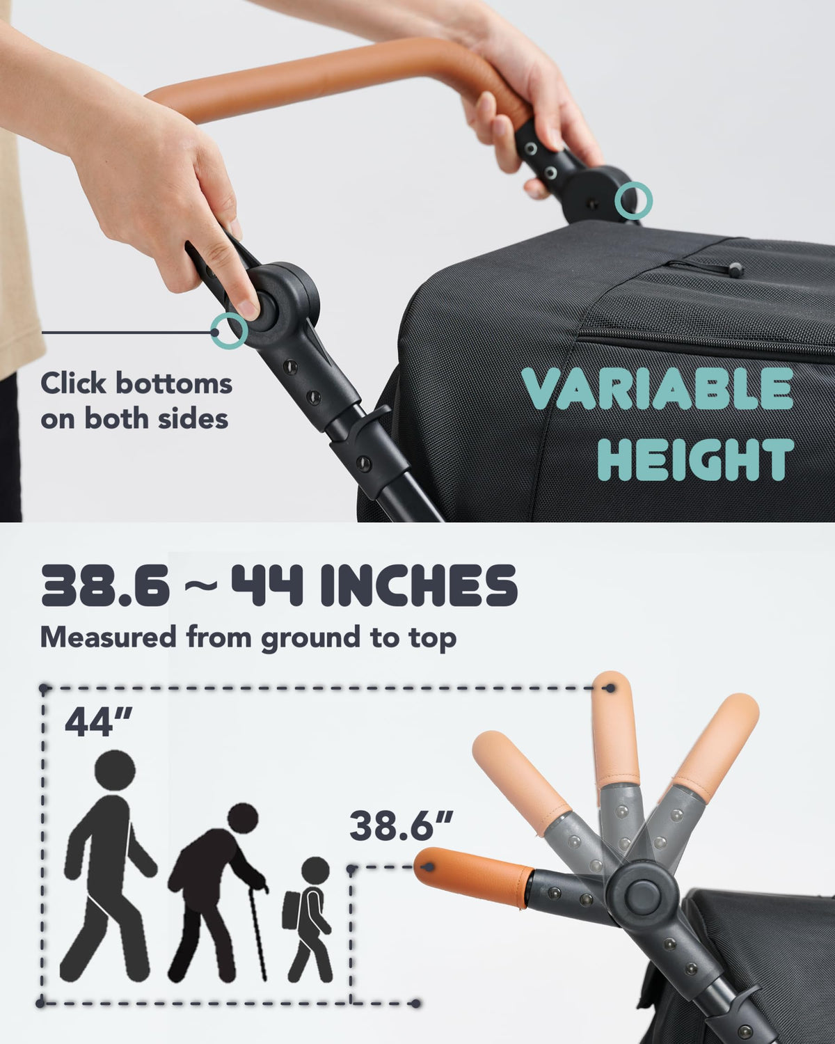 Large Pet Stroller U3891