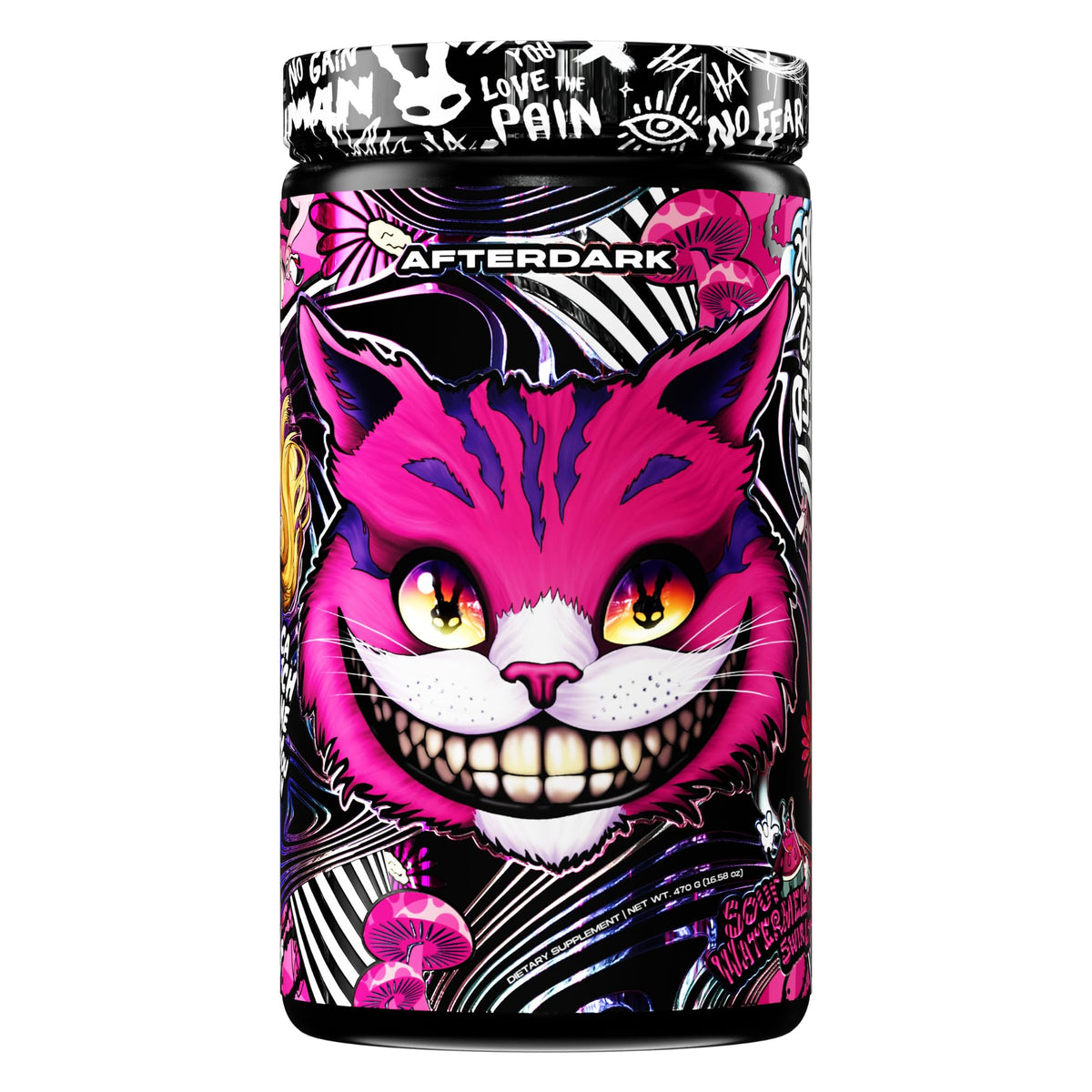 Vegan Gluten-Free Pre-Workout Powder Sour Watermelon Swirl O79628