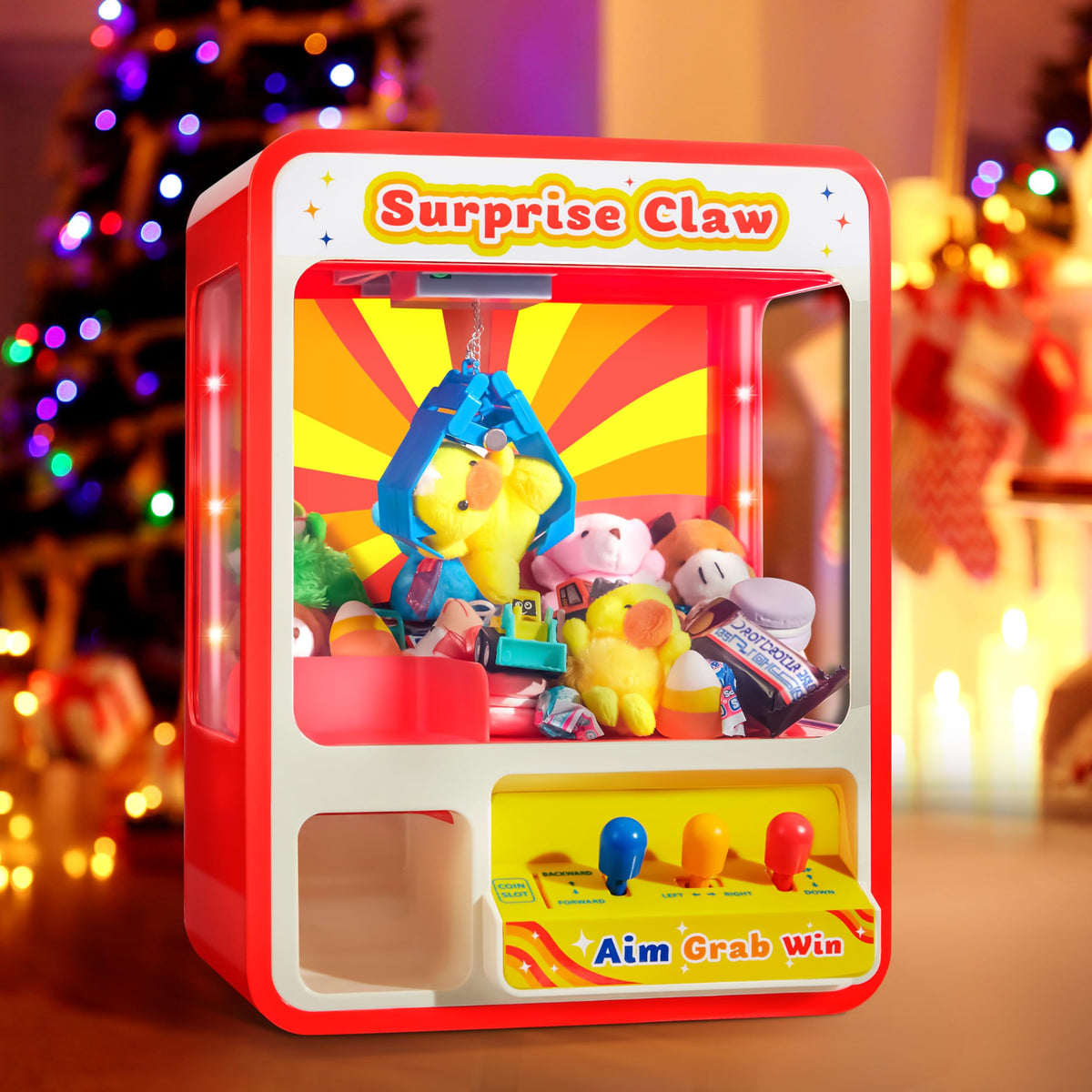 Claw Machine Arcade Toy with LED Light O11111