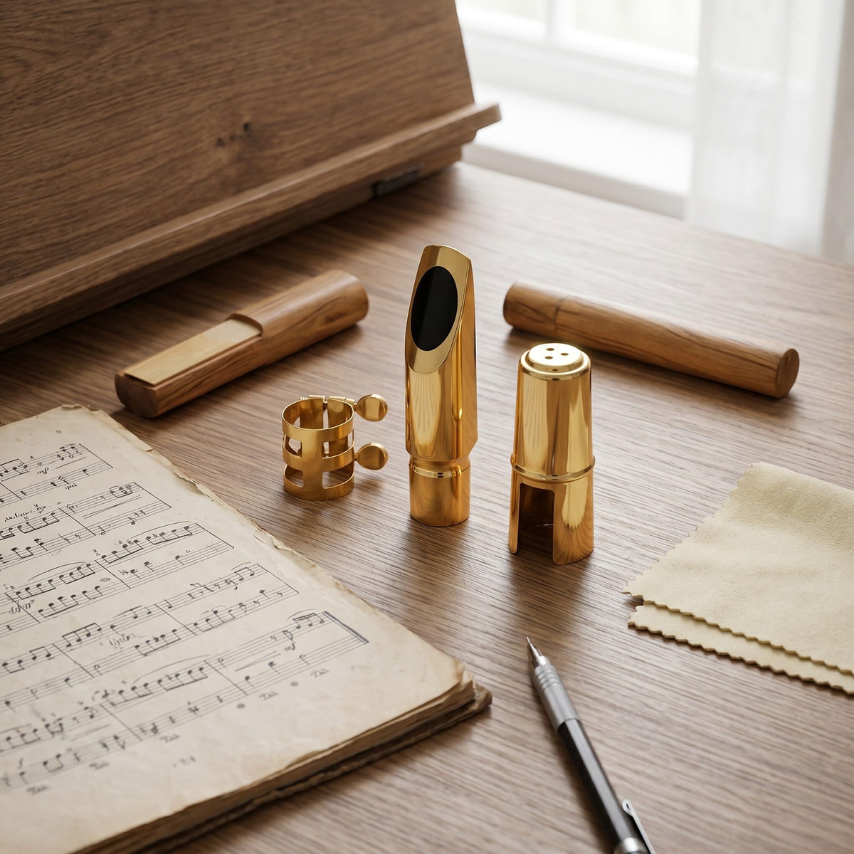Metal Brass Saxophone Mouthpiece U663
