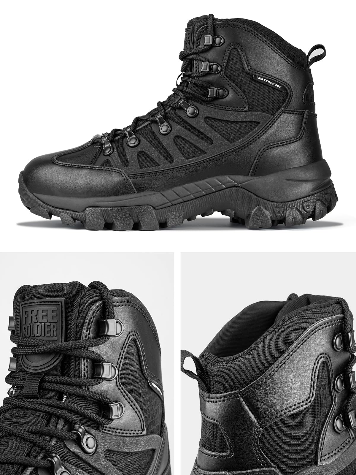 Waterproof Tactical Hiking Work Boots H767534
