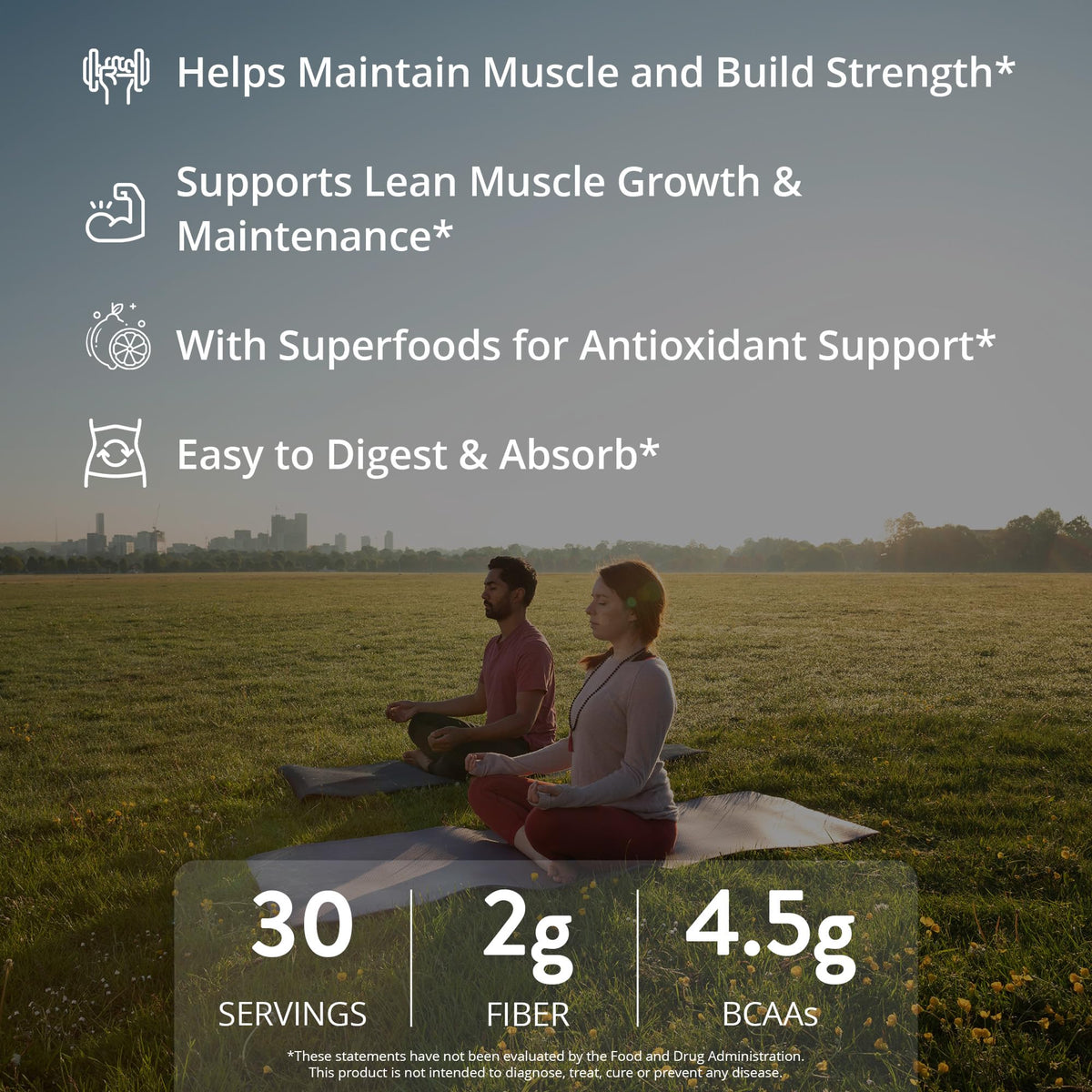 Vegan Vanilla Bean Protein 30 Servings G4301