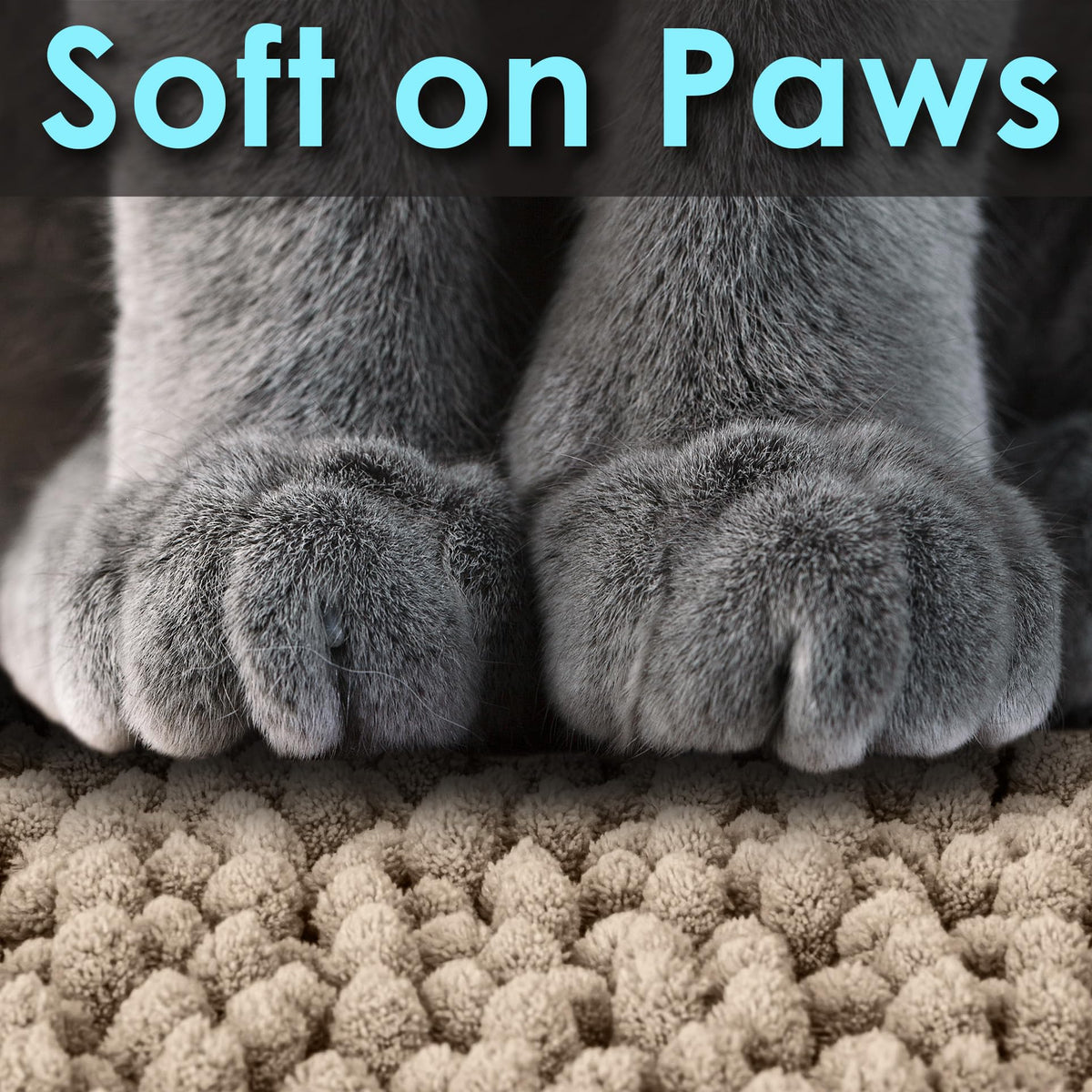 Super Absorbent Waterproof Non Slip Cat Litter Mat B55264