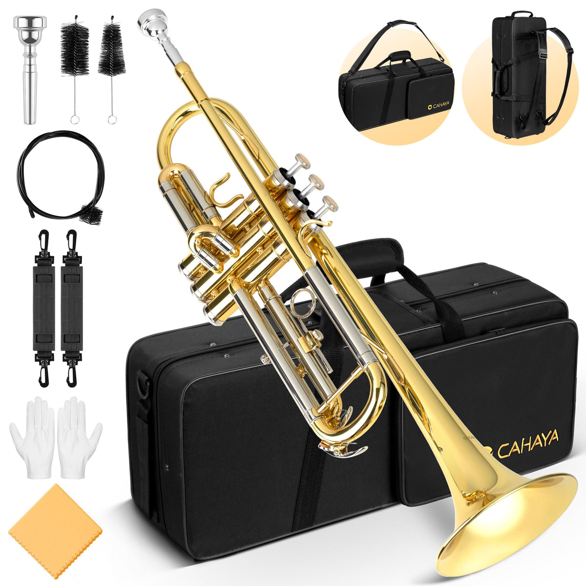 Bb Trumpet Brass Student Set R183074