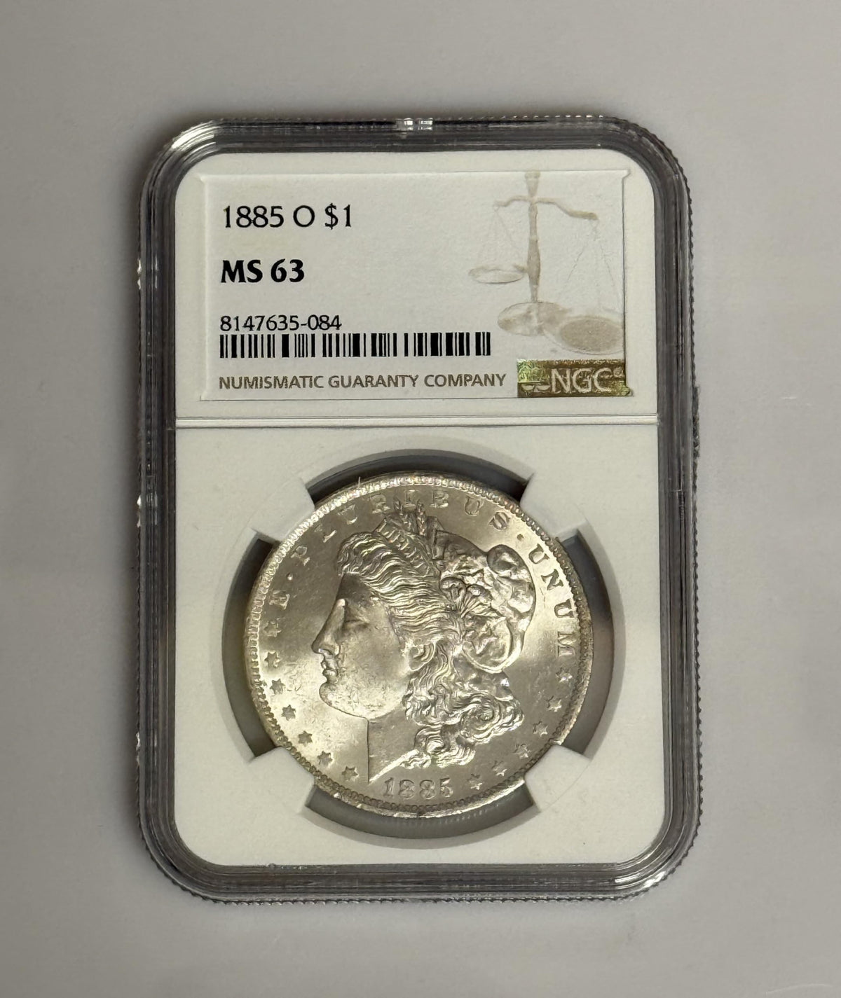 Morgan Silver Dollar Graded Coin R533469