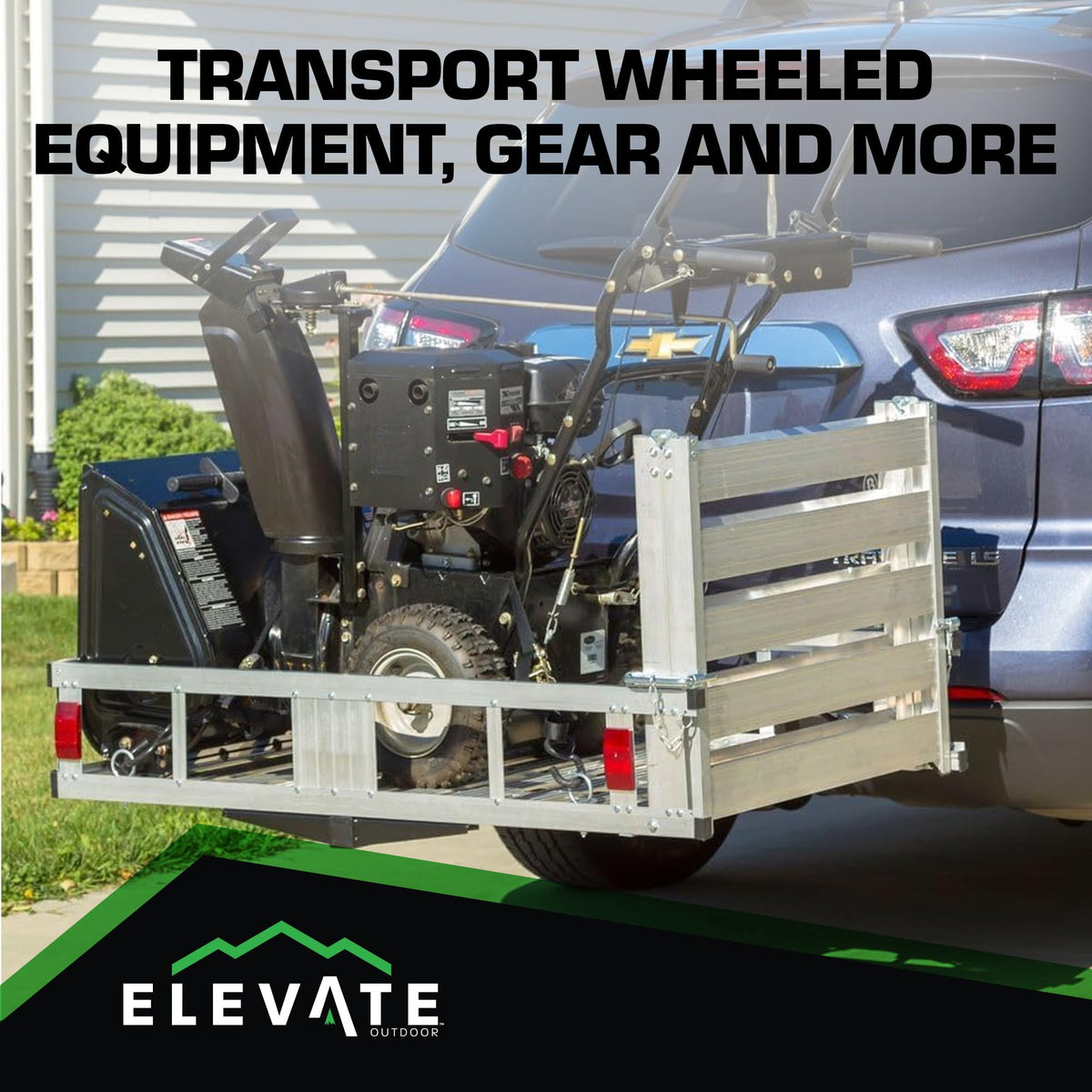 Deluxe Cargo Carrier with Folding Loading Ramp X3175