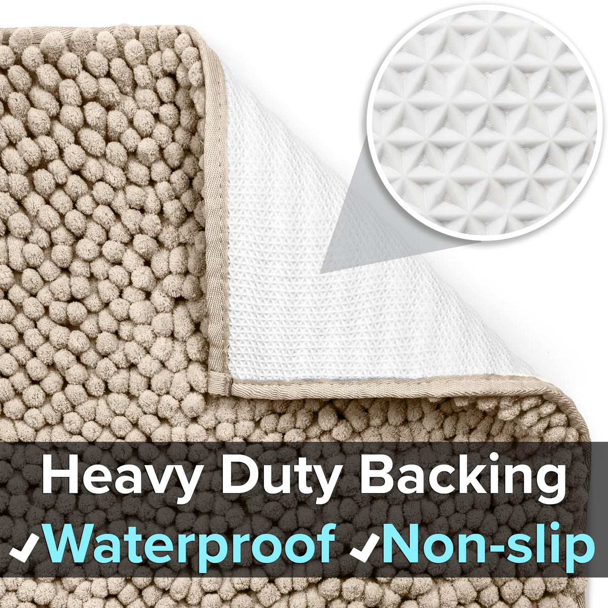 Super Absorbent Waterproof Non Slip Cat Litter Mat B55264