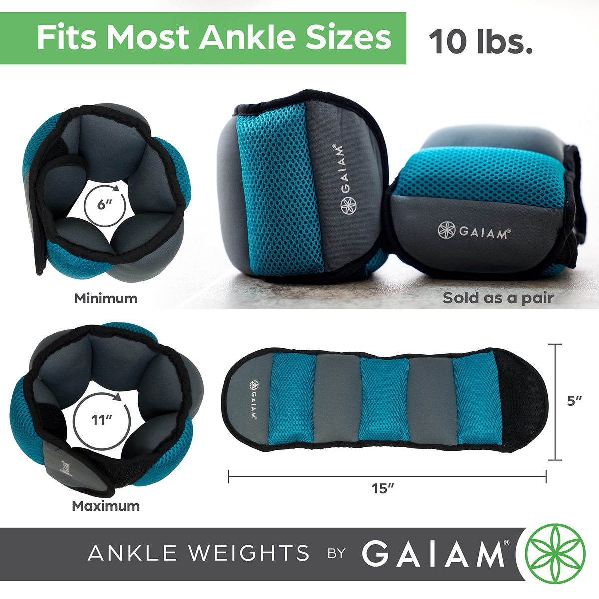 Adjustable Ankle Weights W9587